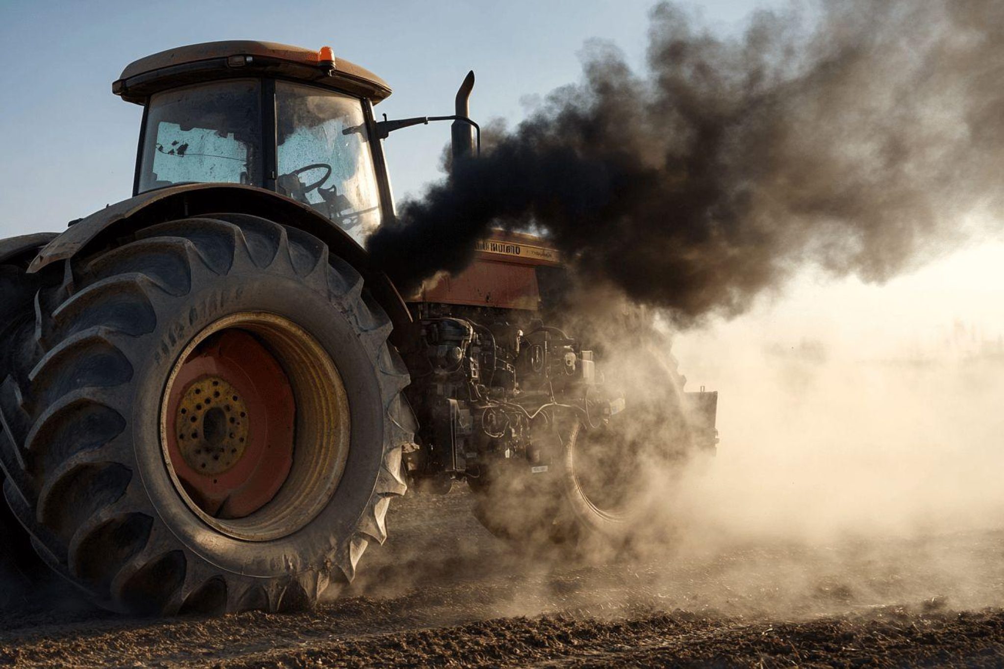 Tracteur qui fume noir : Que faire ? Causes & Solutions - Avis Treuil